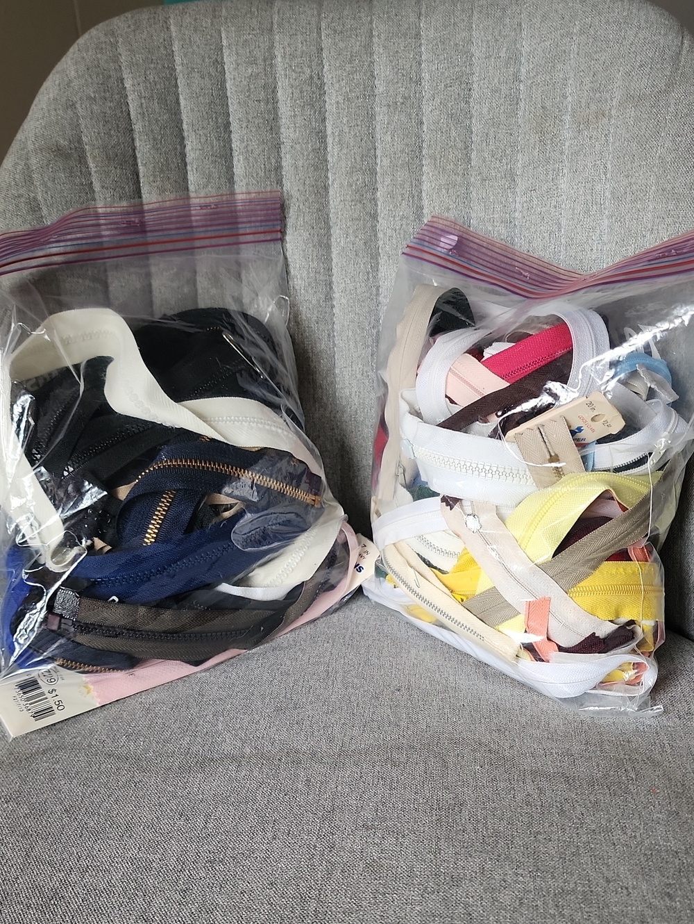 Vintage Zippers Sewing Project 80s 90s Bundle Lot